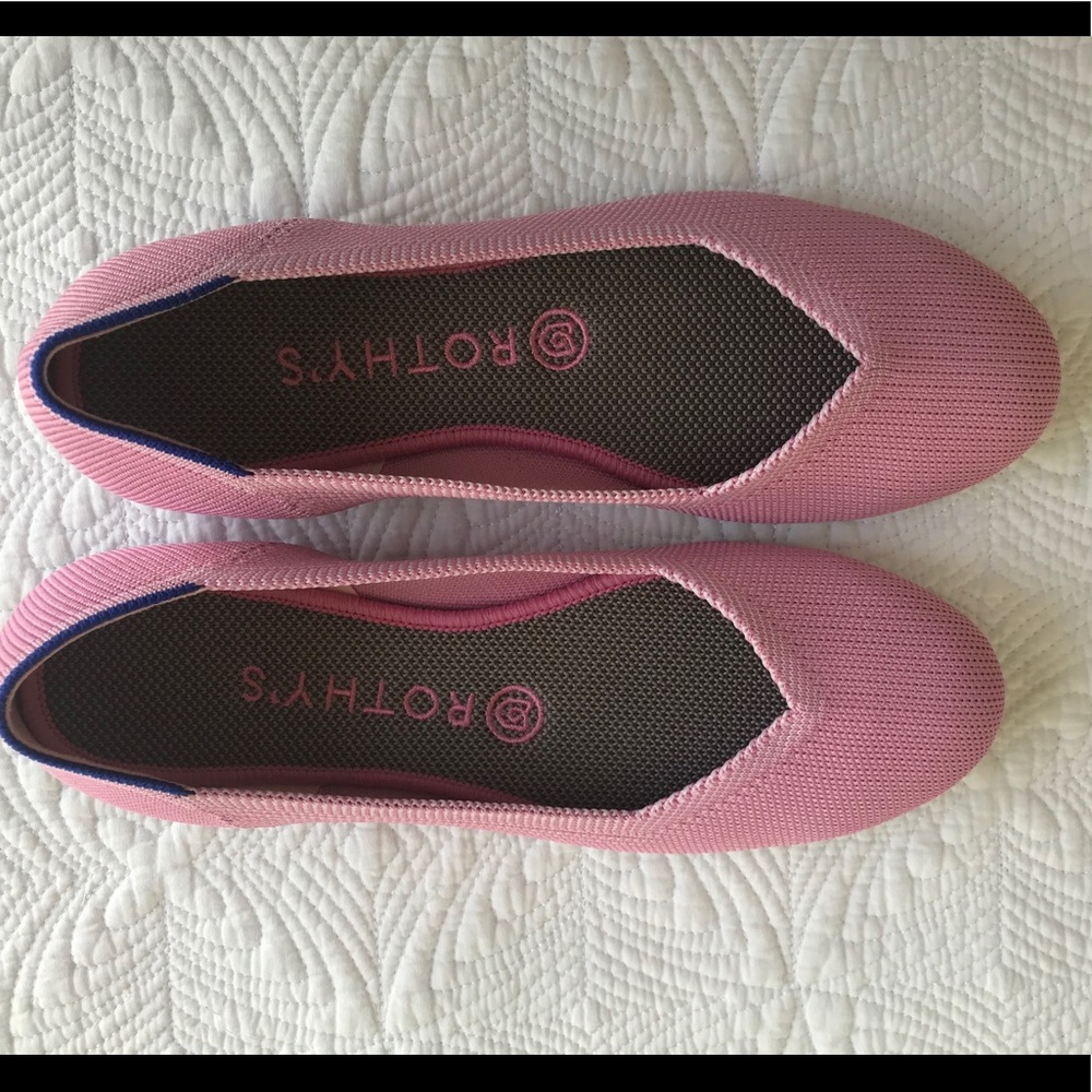 Rothy’s Begonia Flats Size 7.5, EUC